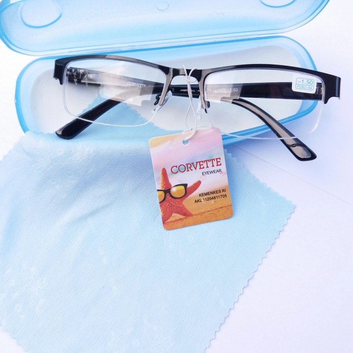 Terlaris Kacamata Minus Frame Gantung Ml 124