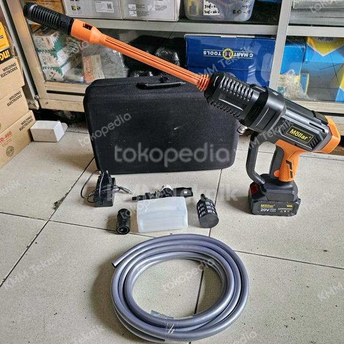 MOLLAR HPW20501 JET CLEANER CORDLESS Q8 HIGH PRESSURE WASHER CUCI MOBI