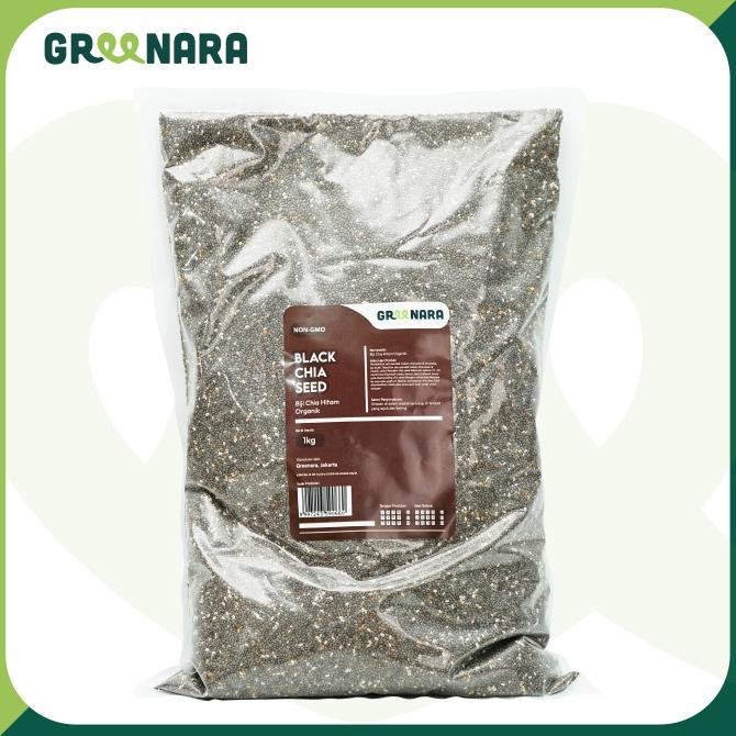 

Organic Black Chia Seed 1Kg / Chiaseed Hitam Organik