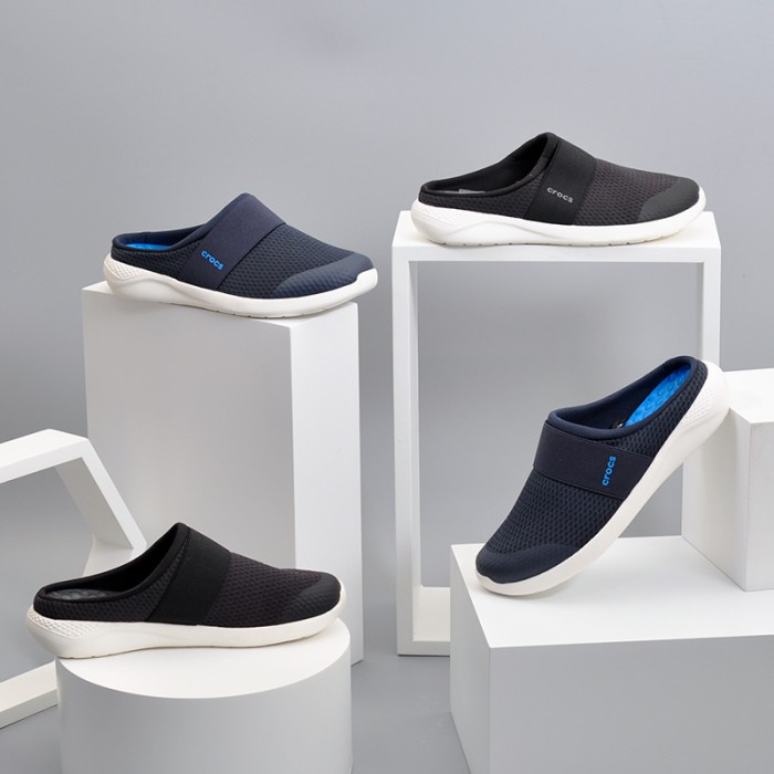 Bestseller Crocs / Sandal Crocs / Sepatu Sandal Crocs / Crocs Literide Mesh Mule