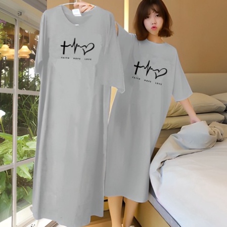 Bayar Di Tempat LONGDRESS JUMBO FAITH HOPE LOVE // FAITH HOPE DRESS