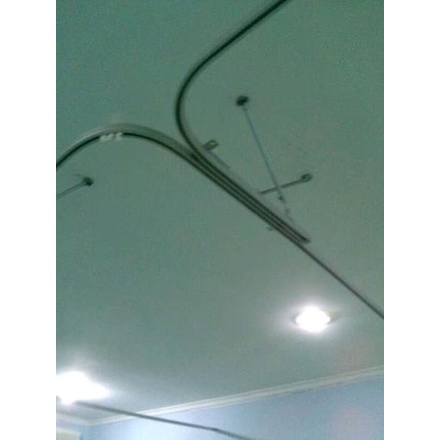 Terbaru Jual Rel Fleksi & Tirai Ruamh Sakit Murah Rel Gorden Lengkung Rumah