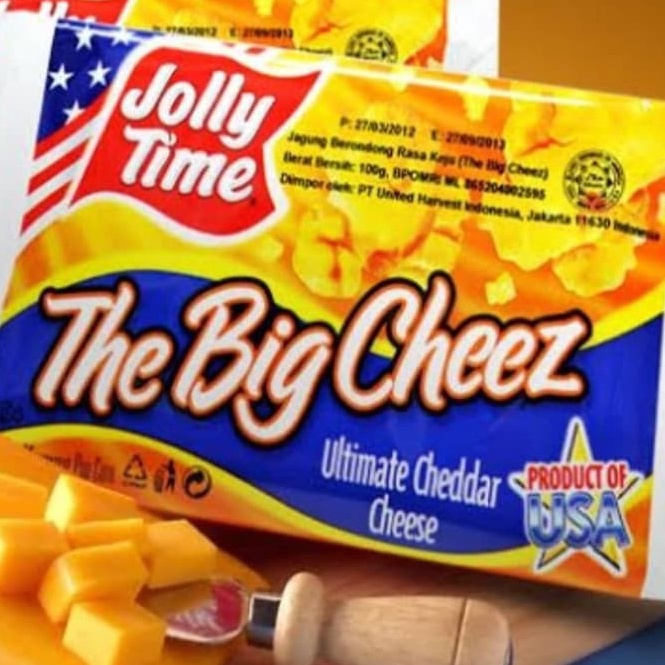 

Kekinian.. 3pax JollyTime Popcorn - Big Cheez - Jolly Time Product of USA DY9