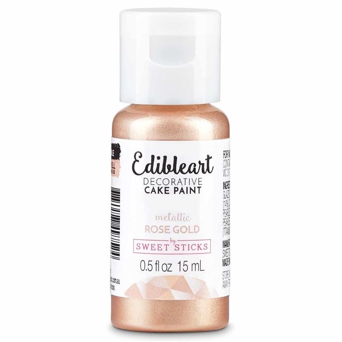 

Ready Rose Gold Edible Art Paint Sweet Sticks Cake Kue Pewarna 15 Ml