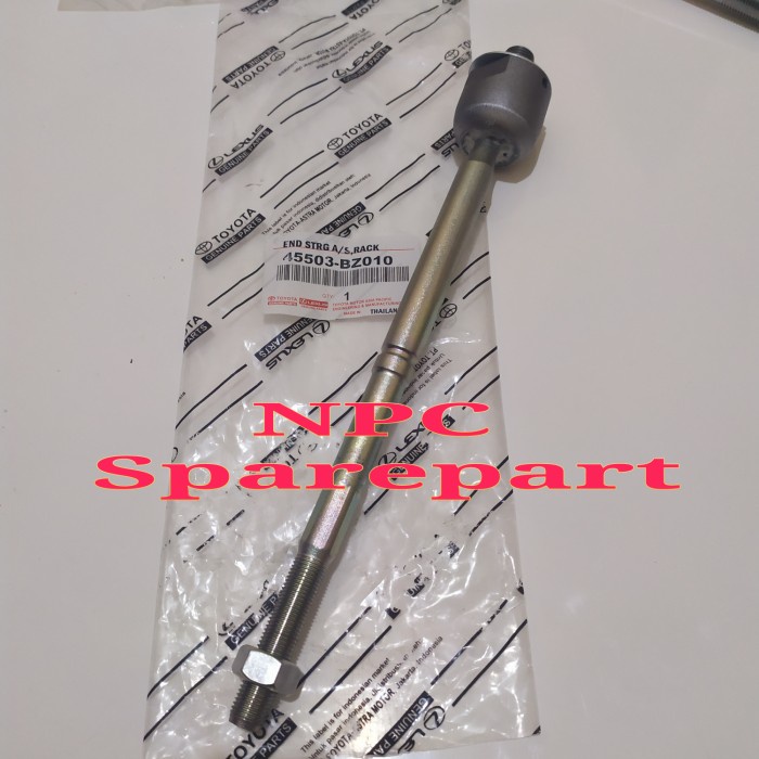Long Tie Rod Rack End Avanza 2004 2005 2006 2007 2008 2009 2010 2011 Kode 085