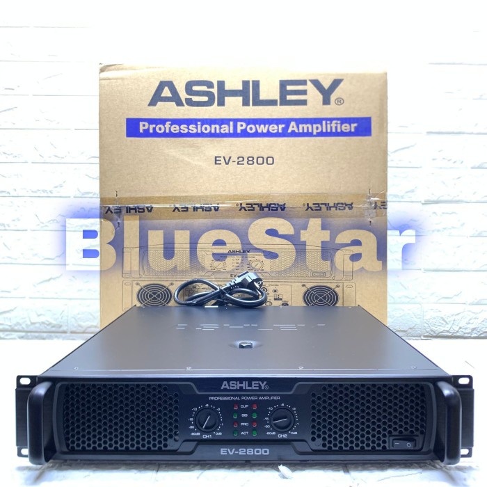 POWER ASHLEY EV 2800 ORIGINAL AMPLIFIER EV2800 CLASS H