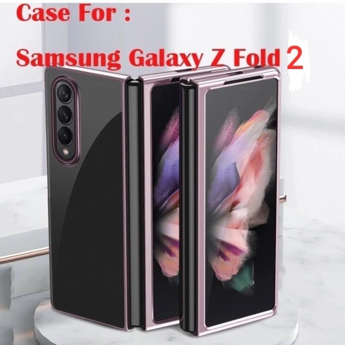 Terlaris Samsung Hard Case Cover Bening Z Fold 2 Fold2 Hardcase Case Clear Lis