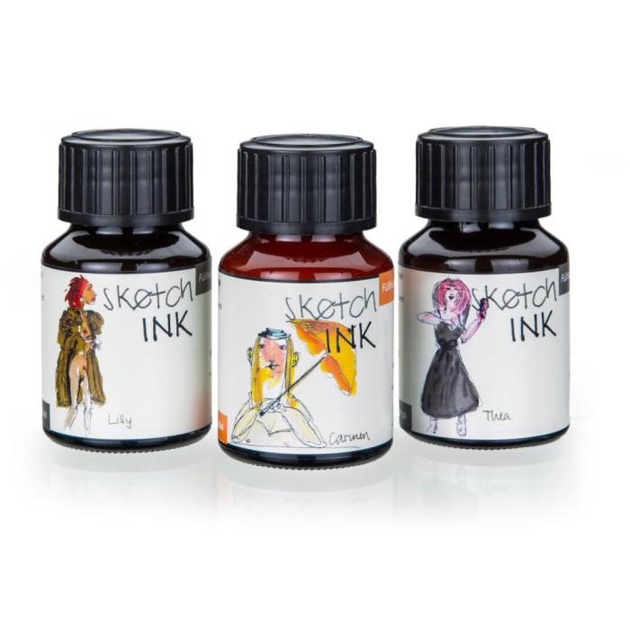 

Rohrer Klingner Fountain Pen Ink Sketchink 50Ml #Watercolor Aquarelle