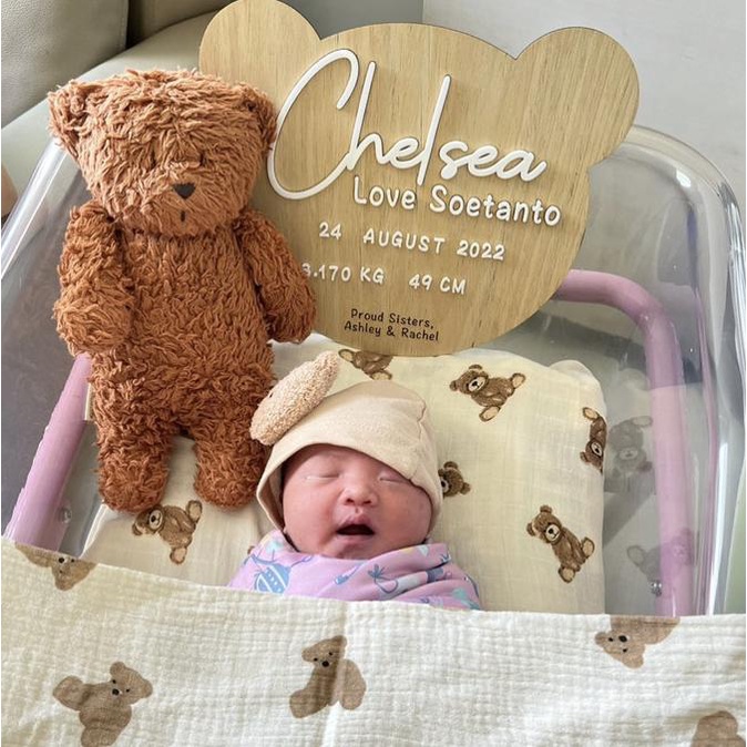 CHELSEA HOSPITAL BOARD | Papan Nama Bayi Kelahiran Baby