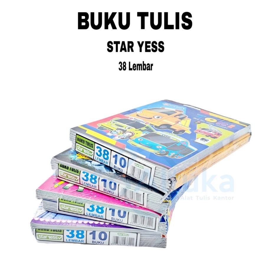 

✷Terkini➘ PZZM9 (Per Pack isi 10) Buku Tulis 38 Lembar You by Kiky F96 ❋Murah Banget