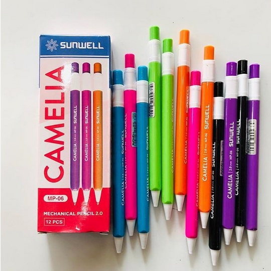 

Eceran Pensil Mekanik 2.0 / Pensil Cetekan Sunwell Camelia Mp-06 harga per batang