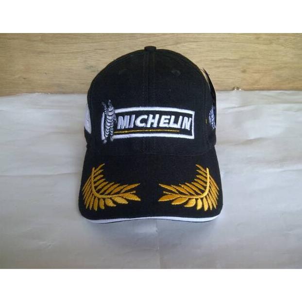 TOPI MICHELIN HITAM PODIUM MOTOGP