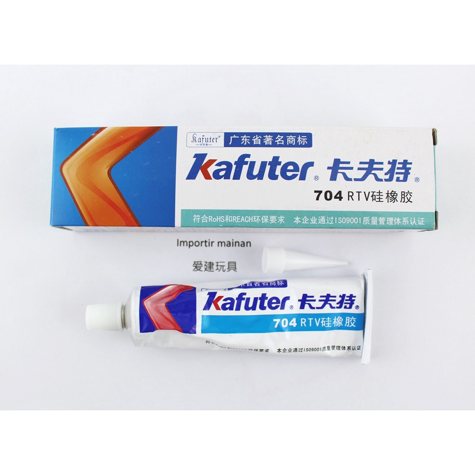 ➬ lem Kafuter 704 RTV electronic sealant silicone adhesive glue untuk waterproof ESC rc car rc boat 