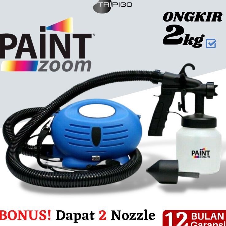 ➙ Kompresor Cat Mini Listrik Paint Zoom Spray Gun Alat Cat Semprot Elektrik Murah m Kemasan Baru ¿.