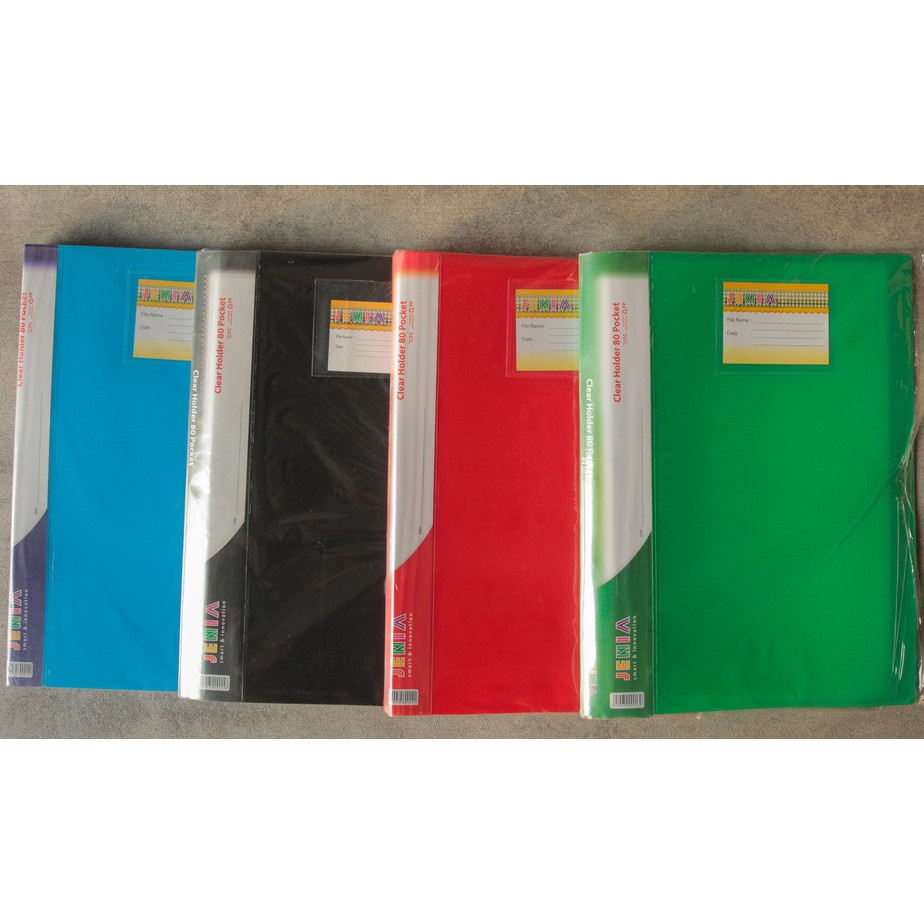 

Terbaru-Clear Holder Polos 80 Poket Folio