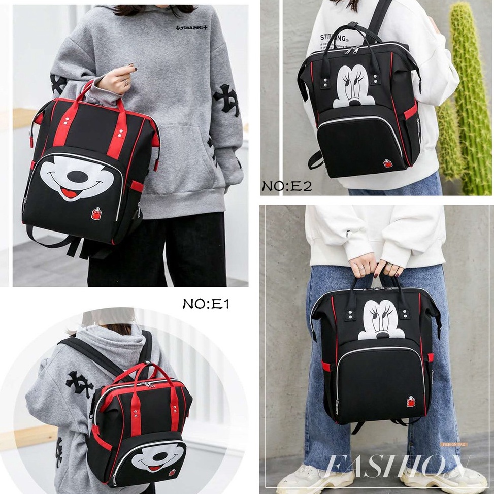 vL WATERPROOF TAS BAYI BACKPACK/TAS PERLENGKAPAN BABY/RANSEL/TAS POPOK / DIAPER BAG/TAS MAMI/TAS WAN