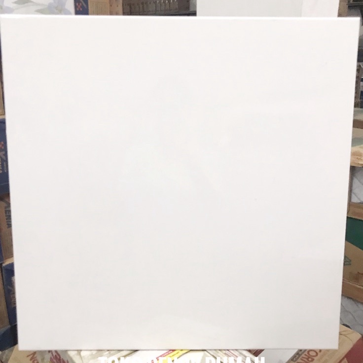 ・ cQ keramik 60x60 putih polos (glossy)/ keramik lantai putih polos/ keramik lantai ruangan h Terbar