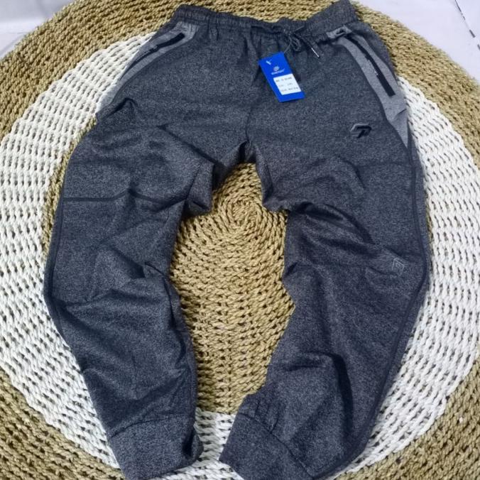 Celana Training Pria Panjang SPSport Bahan Tebal Kantong Resleeting
