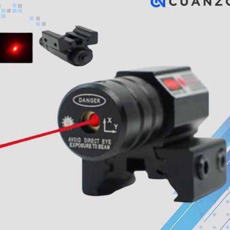ーHIV Tactical Red Dot Laser Gun Picatinny Mount Airsoft Rifle / Laser Tembak Senapan Angin Siang Mal