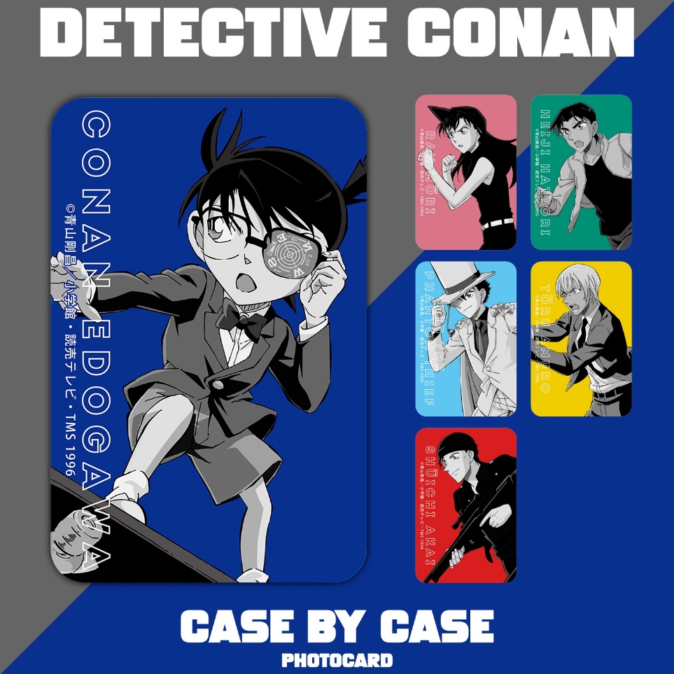 ・ Zg [ALL] Card Detective Conan Case By Case Photocard ✢ ✯