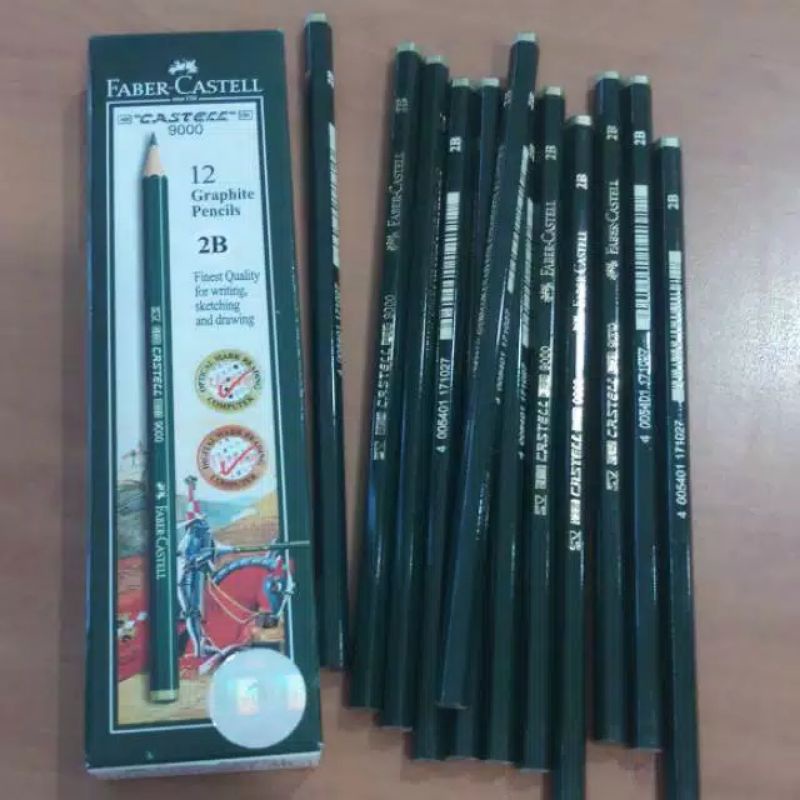 

HNW PENSIL FABER-CASTELL 2B - 2 (12 PCS/ 1 PAK) E34