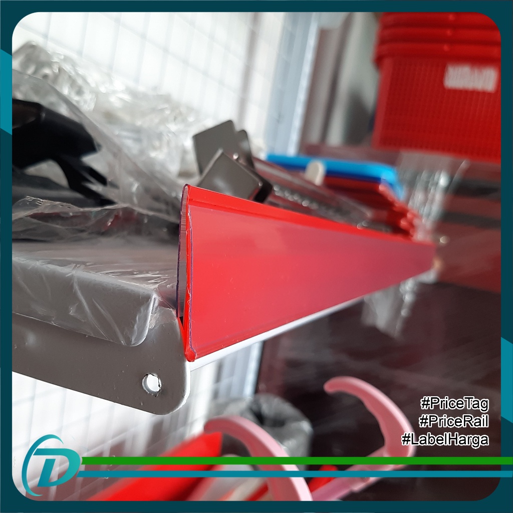 

WB5 PRICE RAIL - PRICE TAG - RAIL CARD RAK MINIMARKET - LABEL MIKA PAPAN HARGA P1H