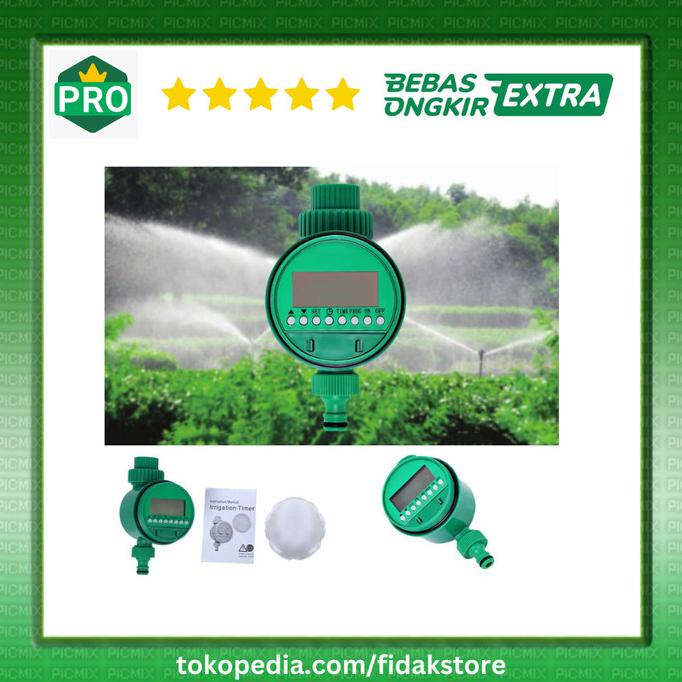 Timer Digital LCD Irigasi Selang Air Taman Penyiram Tanaman Otomatis