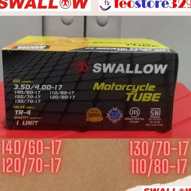 ✍Ndv Ban Dalam Swallow 350/400-17 120/70-17 110/80-17 140/60-17 Velg Ring 17 i Terbaru Diskon Promo.