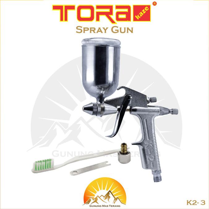 Tora K2 200Cc Spray Gun Angin Kompresor Air Brush Semprot Nozzle