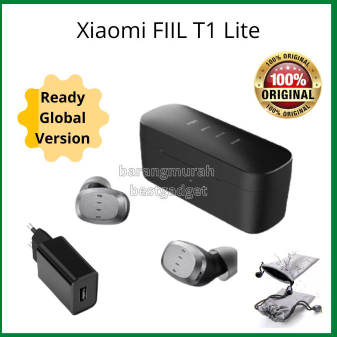 Sale Now Original Earbuds Tws Xiaomi Fiil T1 Lite Bluetooth 5.2 Ipx7 Low Latenc Terbaik