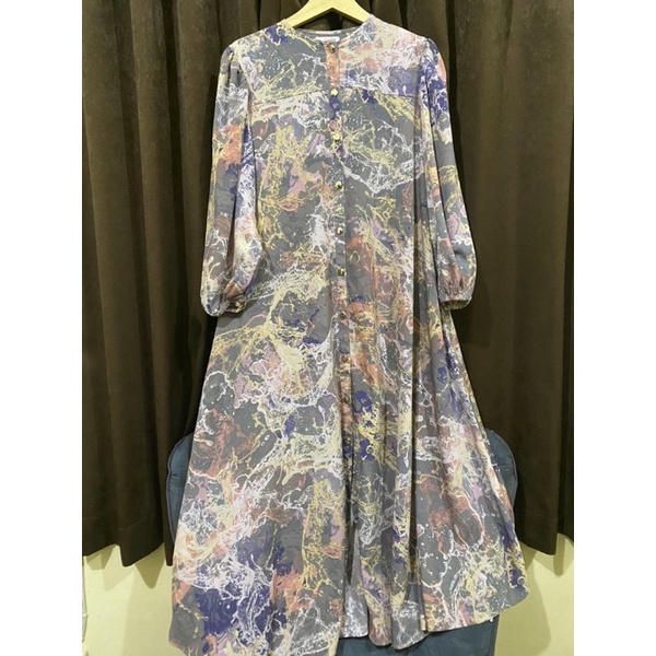 PRELOVED DRESS 2in1 (outer dan gamis) by KARITA