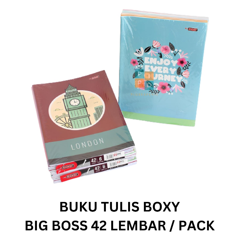 

ｸ V 5873 BUKU TULIS BIG BOSS 42 LEMBAR / PACK TERMURAH 气
