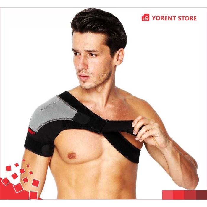 Penyangga Bahu Cedera Kanan Deker Pelindung Bahu Bahu Voli Futsal