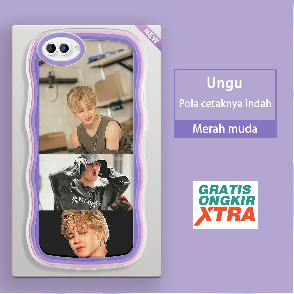 Mulia OPPO NEO 9 A3S A5 A7 A5S A9 2020 A12 A12S A12E  Casing Ponsel  Park Ji Min BTS Korea  warna-wa