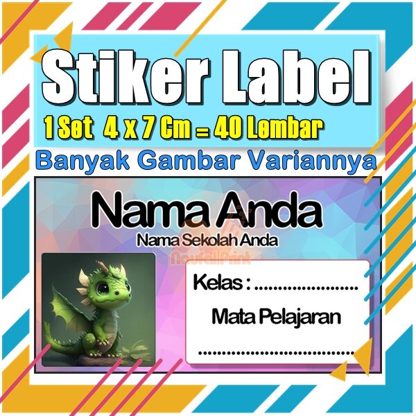 

Stiker Label Nama Buku Pelajaran Anak Karakter Hewan Lucu Cute Murah Sticker Kecil Banyak 20 Lembar Anime Vol-143
