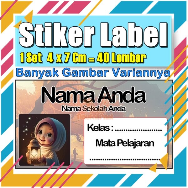 

Stiker Label Nama Buku Pelajaran Anak Karakter Hewan Lucu Cute Murah Sticker Kecil Banyak 20 Lembar Anime Vol-388