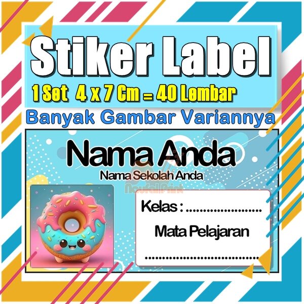 

Stiker Label Nama Buku Pelajaran Anak Karakter Hewan Lucu Cute Murah Sticker Kecil Banyak 20 Lembar Anime Vol-558