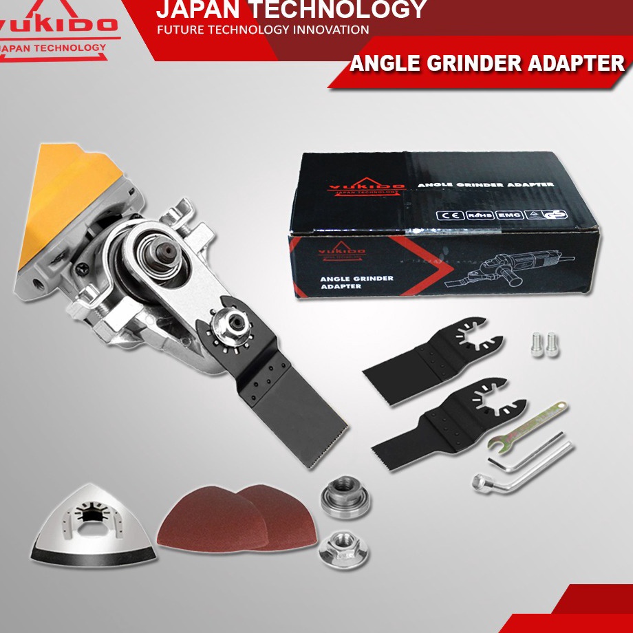 Ready 0eg ADAPTOR OSKILASI. ADAPTOR GERINDA MULTIFUNGAI OSKILASI. ADAPTOR AMPLAS GERGAJI OSKILASI GU