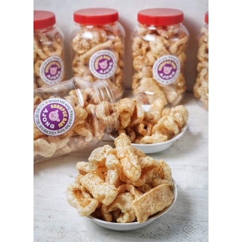 

Harga Termurah KERUPUK BABI TOPLES MERAH LOKAL