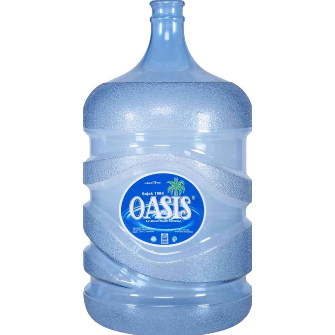 

Laris Oasis 19 Liter Galon Kosong - Gallon Tanpa Isi Air Mineral