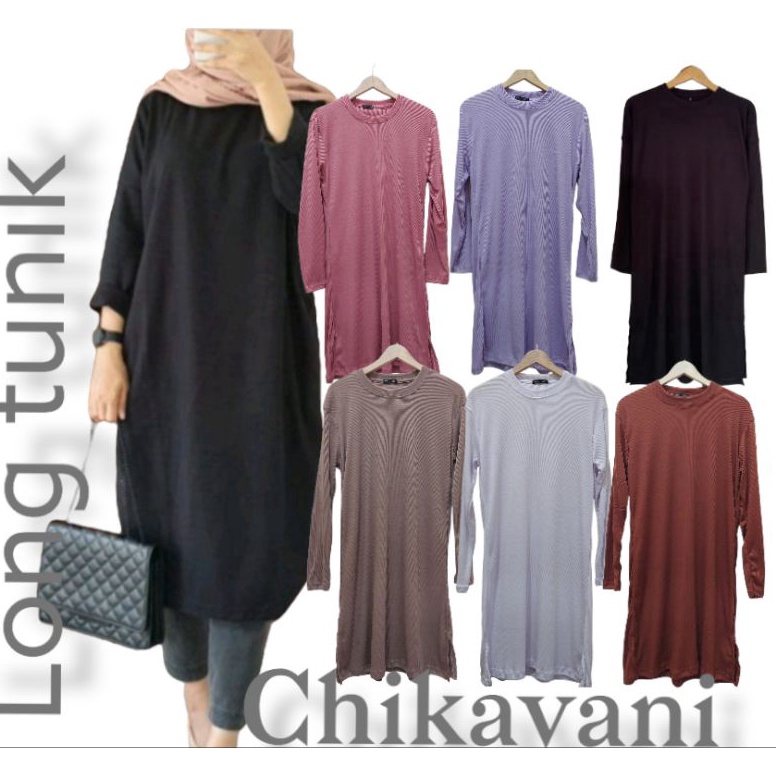 Viral TUNIK RIB & WAFFLE PREMIUM WANITA#SIMPEL TUNIK#TUNIK UNIQLO#