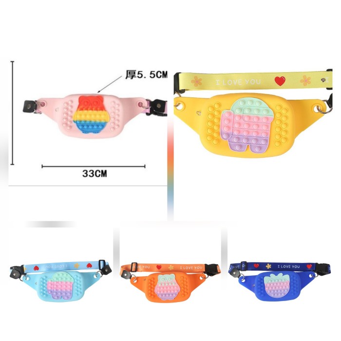 Baru Tas Selempang Pop It Hello Kitty Jumbo