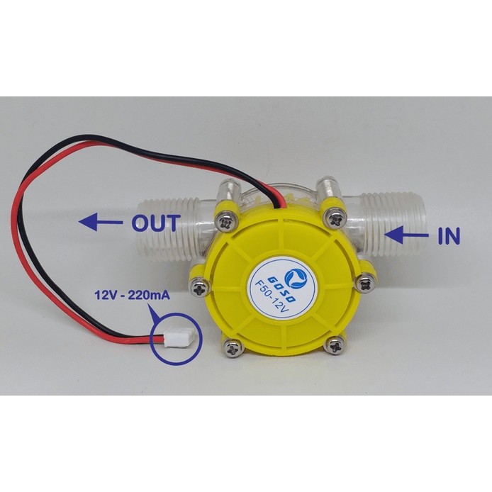 Pembangkit Listrik Tenaga Air 12V Plta Genr Turbin