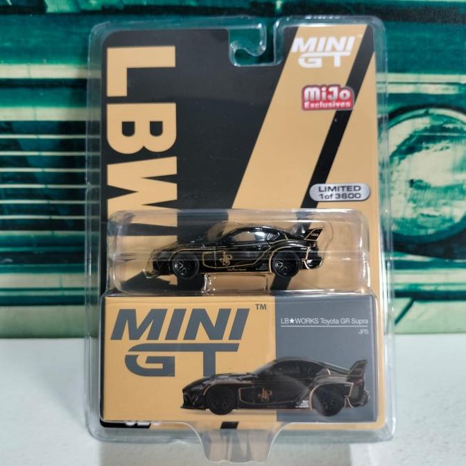 Mini GT Toyota GR Supra Black