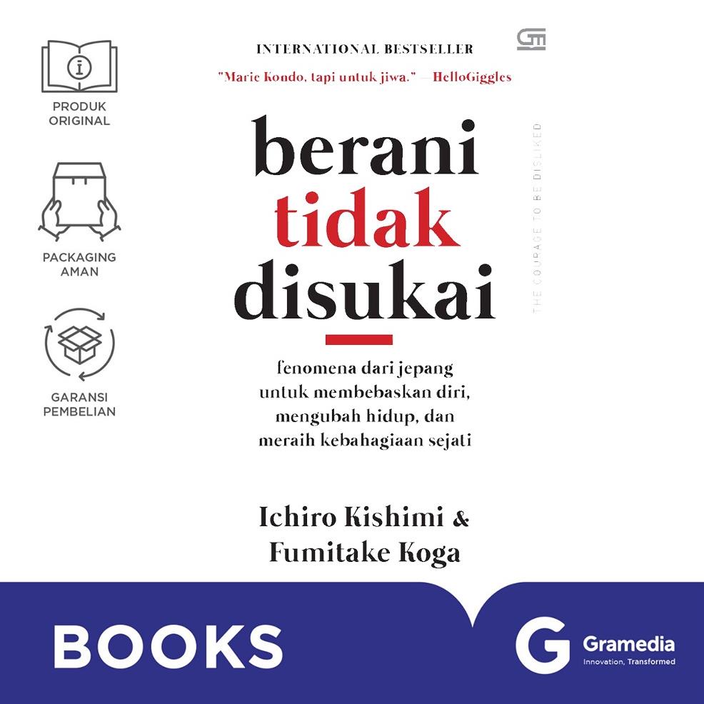 

8.8 Big Sale Berani Tidak Disukai (Ichiro Kishimi Dan Fumitake Koga, Ichiro Kishimi Dan Fumitake Koga) Grosir !!