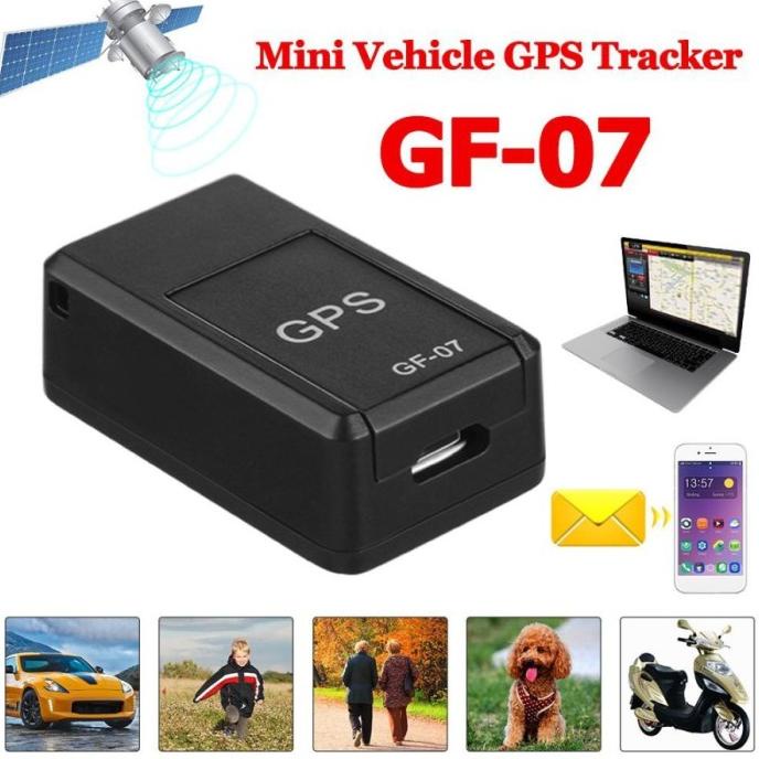 Alat Pelacak Lokasi Mobil Motor GPS GF-07 Tracker Mini Pelacak lokasi