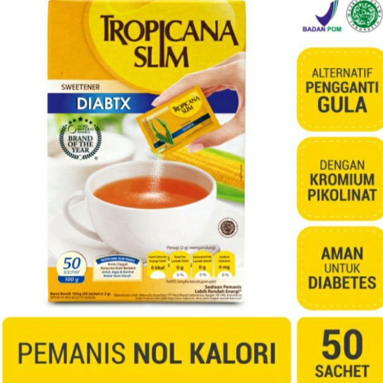 

Stock Banyak Gula tropicana slim sweetener diabtx 50 sachet Terupdate