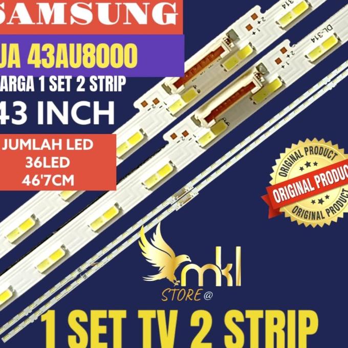 Backlight Tv Lcd Led Samsung 43 Inch Ua43Au8000 Backlight 43 Inch [Ready Stock]