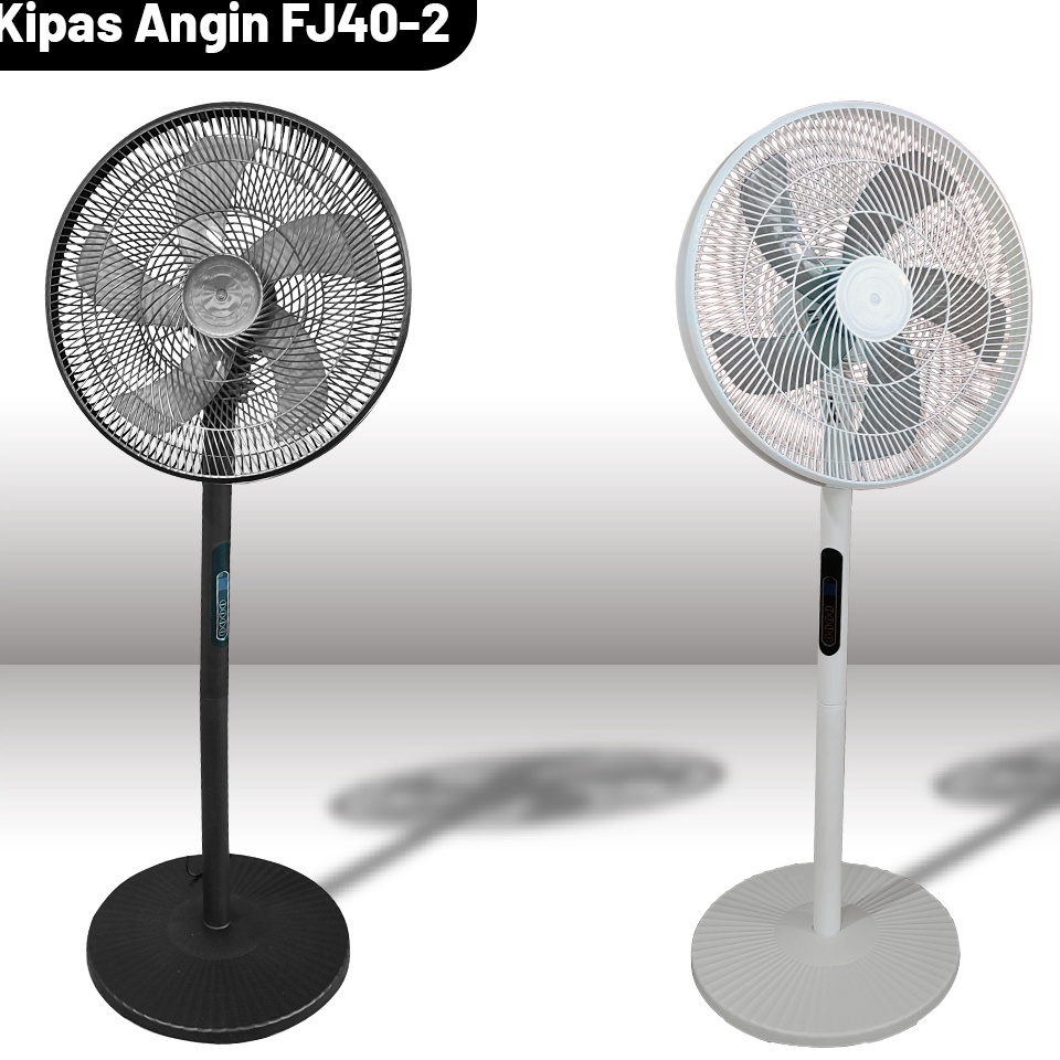 Baru.. World Home Kipas Angin Berdiri Stand Fan 16 Inch Kipas Listrik Senyap Portabel Stand Fan Deng