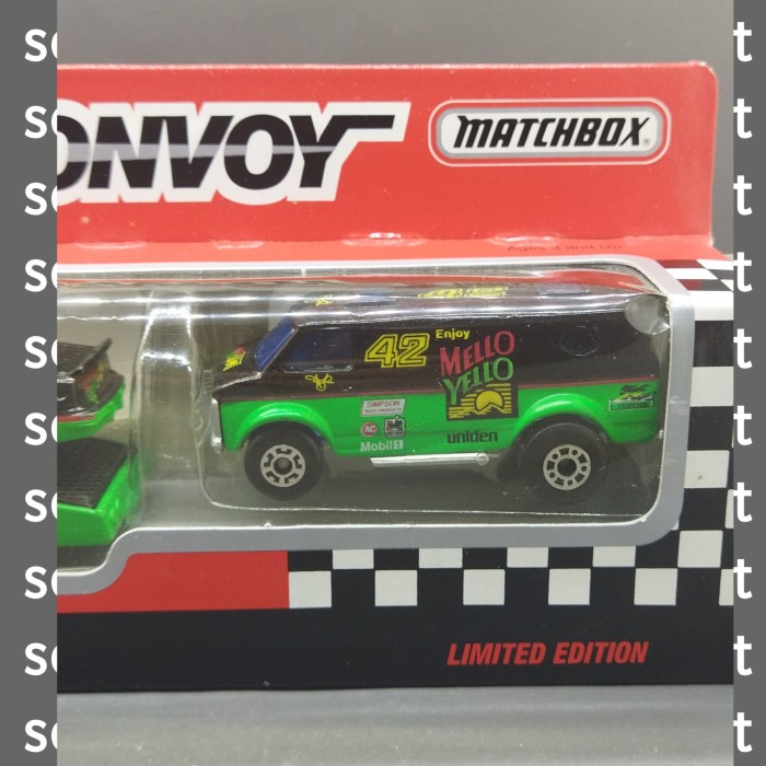 DISKON SPESIAL MATCHBOX TEAM CONVOY TRANSPORT UNIDEN MELLO RACING SUPER STAR VHTF TERMURAH